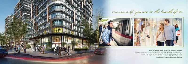 فروش آپارتمان در پروژه ایستووا کایتهانه استانبول
