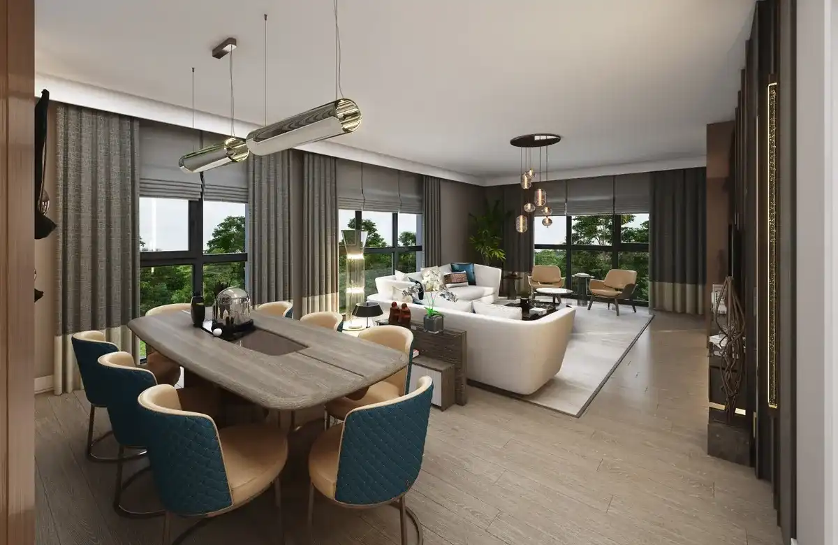 فروش آپارتمان‌های نوساز در رفرانس پندیک با شرایط اقساط ۲۴ ماهه. منظره بی‌نظیر دریا و جنگل. بهترین گزینه برای زندگی و سرمایه‌گذاری پرسود.